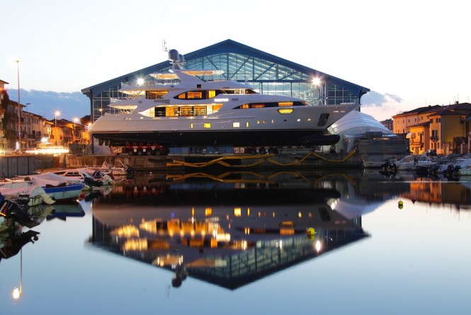 Luxury SuperYacht EQUUS Launched by Benetti in Italy