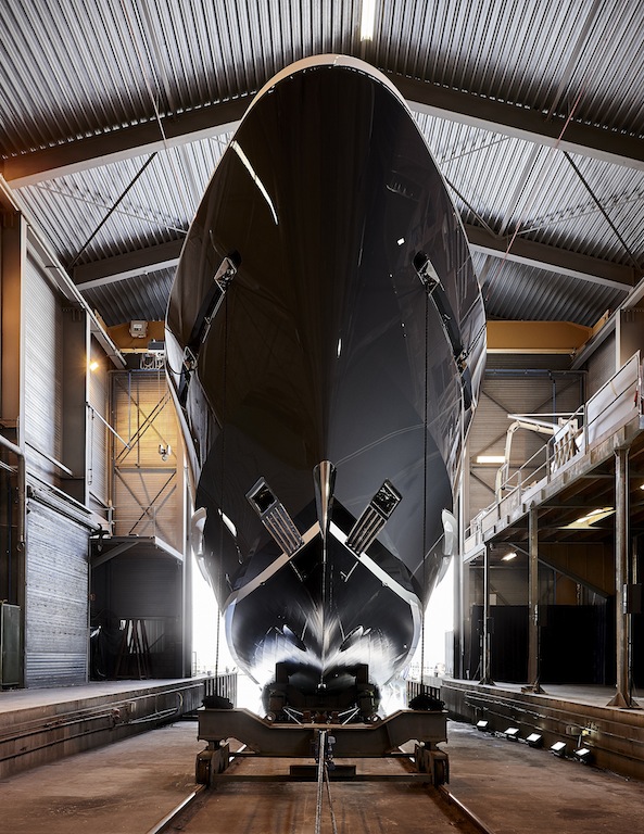 50m Luxury Yacht Project AKOYA launched by Heesen Yachts