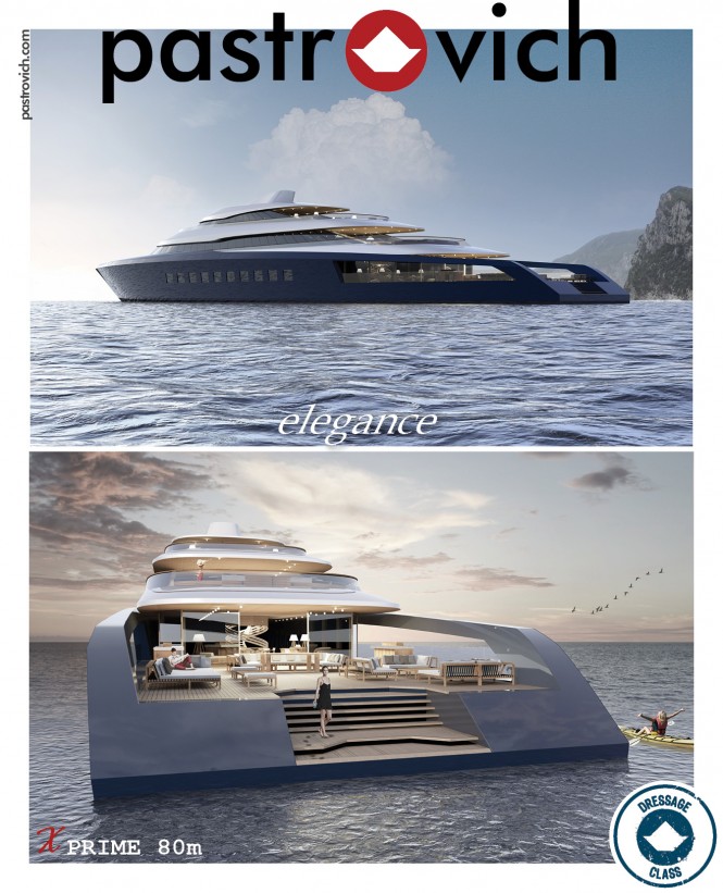 PASTROVICH Unveils 80M X-PRIME Mega Yacht Concept