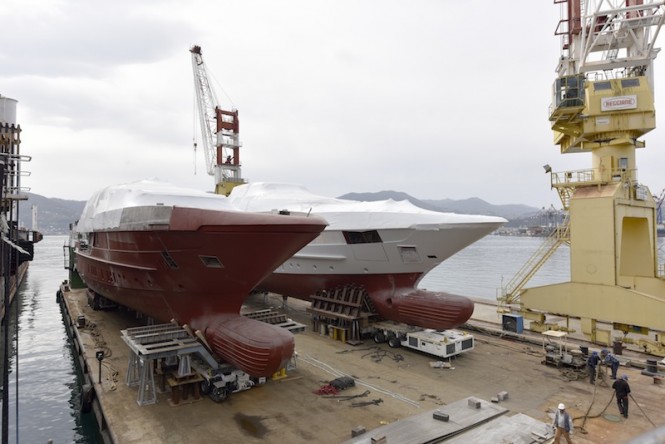 Sanlorenzo is preparing to launch 52 Steel Superyacht