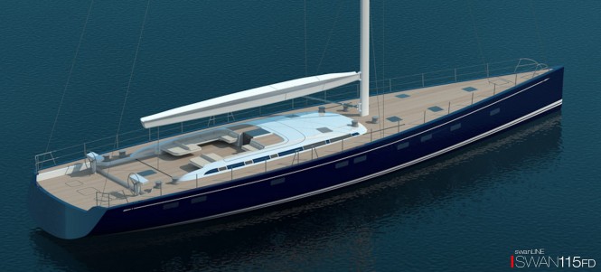 Brand New Swan 115 FD Luxury Sailing Yacht SHAMANNA for Charter in Italy and French Riviera