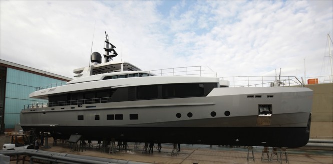 38M Superyacht TREMENDA by Admiral Hits Water in Italy