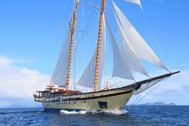 Exotic Thailand and Myanmar Adventure Yacht Charter aboard 65m Traditional Phinisi LAMIMA