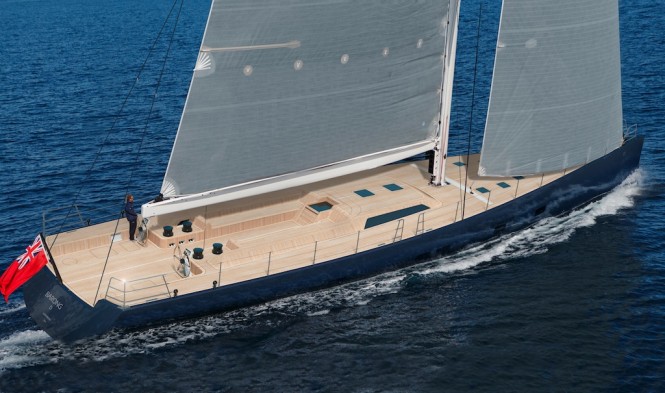 Wally 110 Sailing Yacht BARONG D Launched
