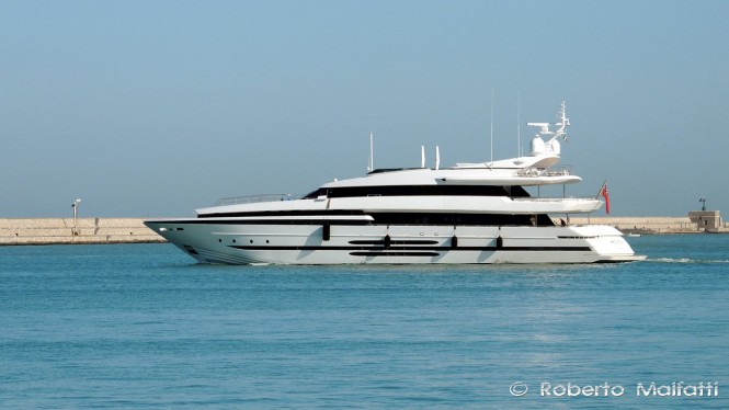 47m BALISTA Superyacht Seen in the Mediterranean