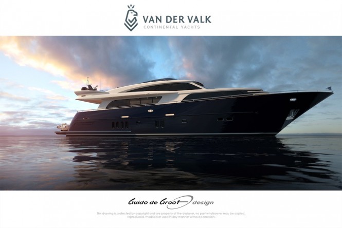 Van Der Valk Commissioned to Build 3rd Continental Three Motor Yacht