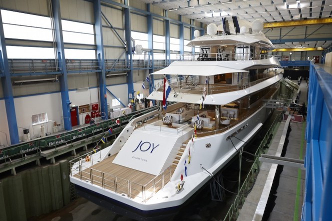 JOY ready for launch ceremony