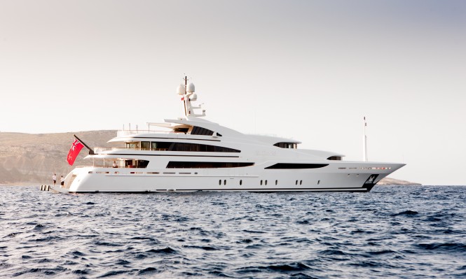 60M ST DAVID Superyacht Available for Monaco Grand Prix 2016 Yacht Charter Including Berth