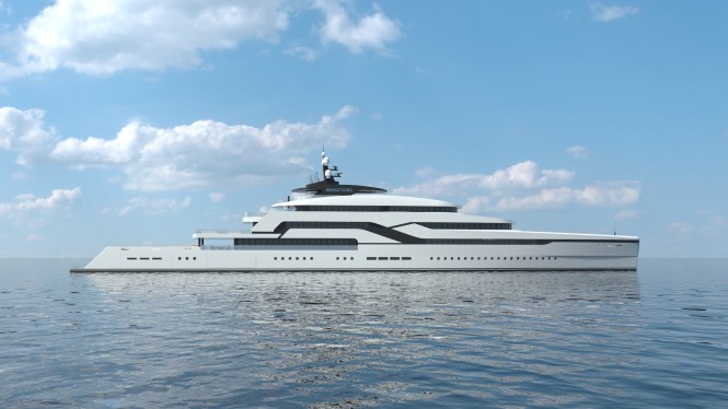 NaoYacht D&E Unveils New Mega Yacht Concept SENSATIONS II