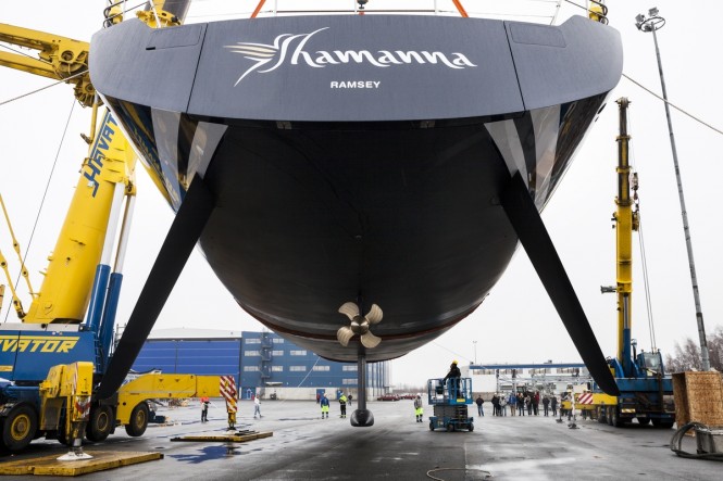 Nautor’s Swan Launch Two Superyachts: S/Y SHAMANNA and S/Y HIGHLAND FLING 15