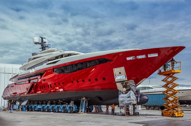 50m superyacht Ipanema launched by Mondomarine