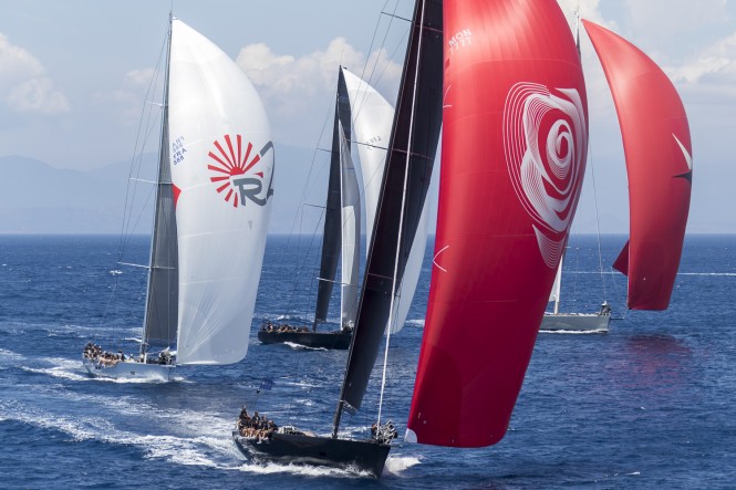 Yachts Saudade and Grande Orazio race well as does Magic Carpet 3 in Wally opener.