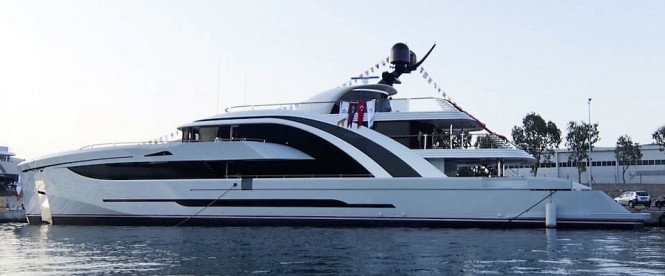 New 50m superyacht Euphoria launched