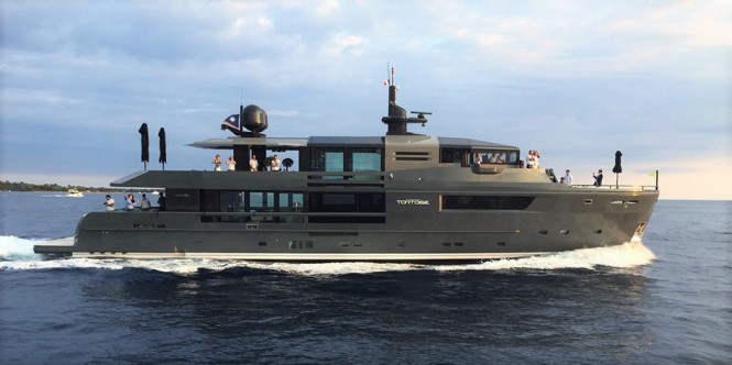 Experience the best of the Mediterranean from the stunning charter superyacht Tortoise
