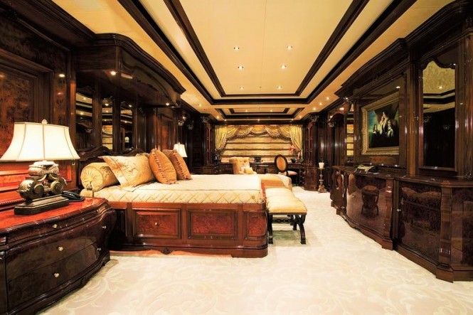 Superyacht Martha Ann - Master suite
