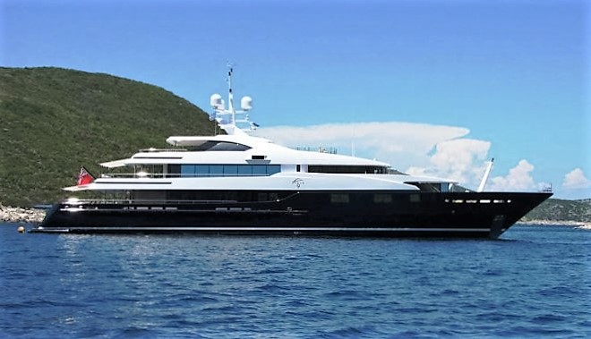 Charter award-winning expedition yacht Ice Angel today