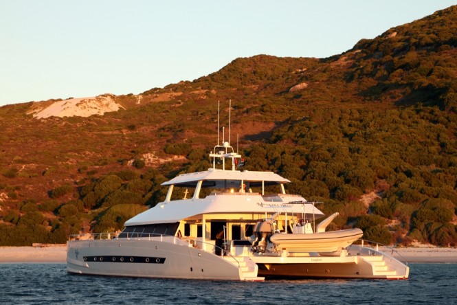 Luxury expedition catamaran Open Ocean launched