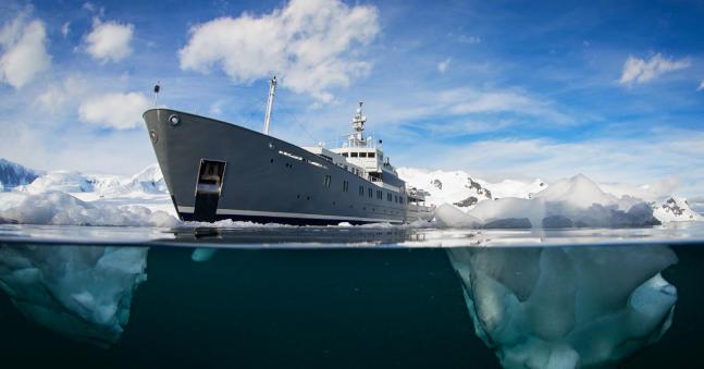 Expedition yacht Enigma XK ready for charter