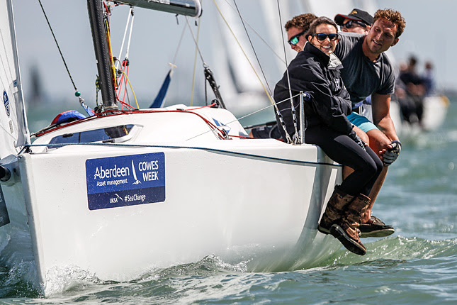 Day 1 at Cowes Race Week