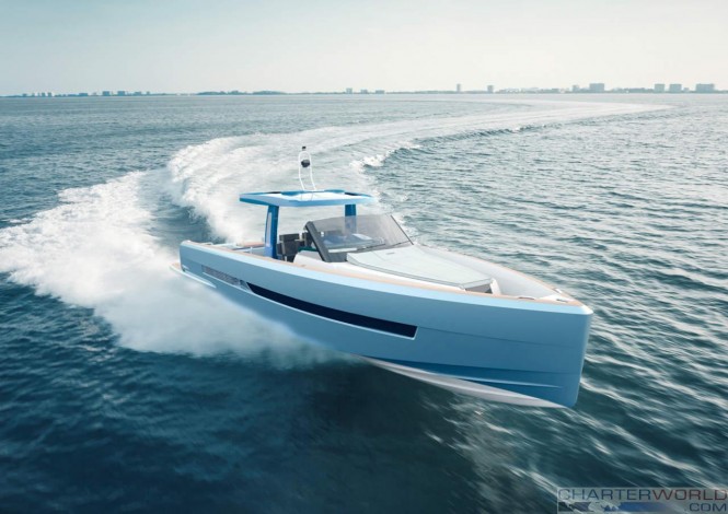 The new powerboat FJORD 42 open – World Premiere