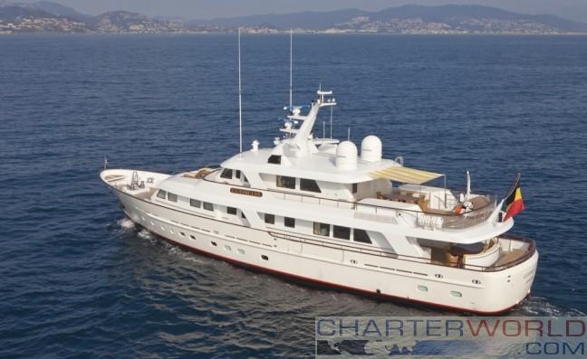 50% discount for Croatian charters aboard Cornelia