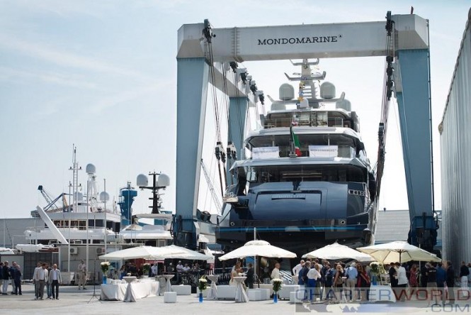 Superyacht SARASTAR launched on the 12th of September, 2016.
