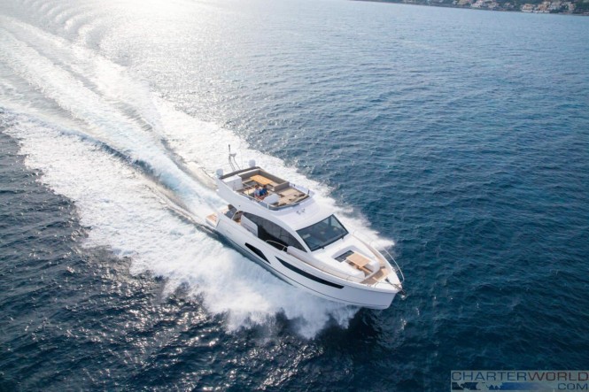 The new Sealine F530 has been nominated for the “European Powerboat of the Year Award 2017”