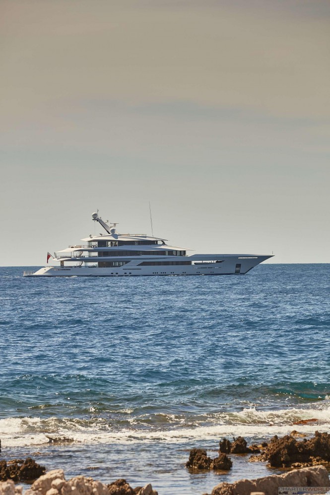 Superyacht JOY on Maiden Yacht Charter
