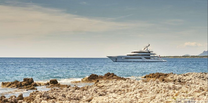 Yacht JOY Cruising in the Mediterranean - Copyright Feadship