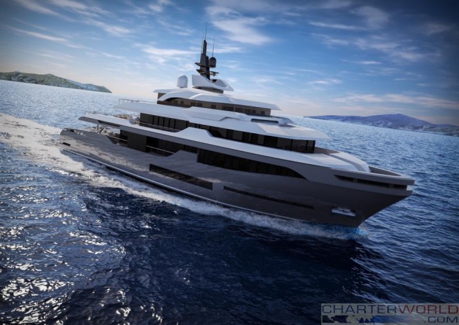 The new 55-metre XXL: an extremely elegant explorer