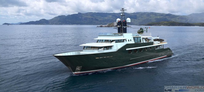 Luxury Superyacht HIGHLANDER Available for Charter in the Caribbean this winter