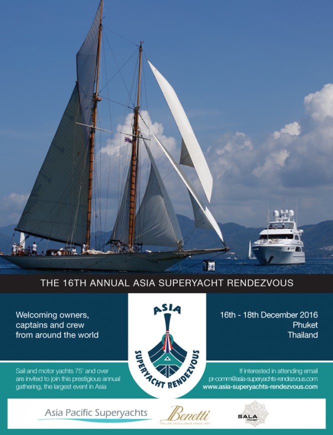 Upcoming Event: Asia Pacific Rendezvous in Phuket, Thailand – December 16th – 18th