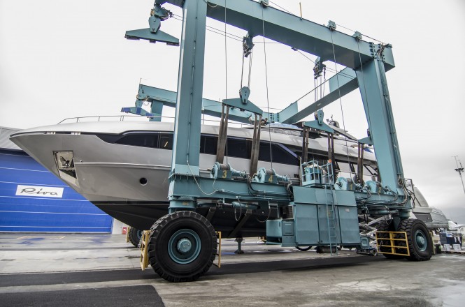 Riva 100 Corsaro Launch