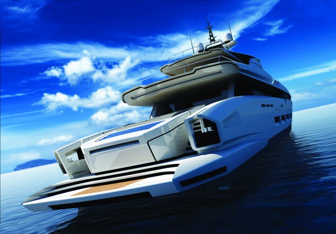 New 58m Open Superyacht Concept by Tankoa