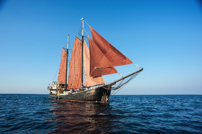 Charter S/Y Adelaar and begin your Indonesian adventure
