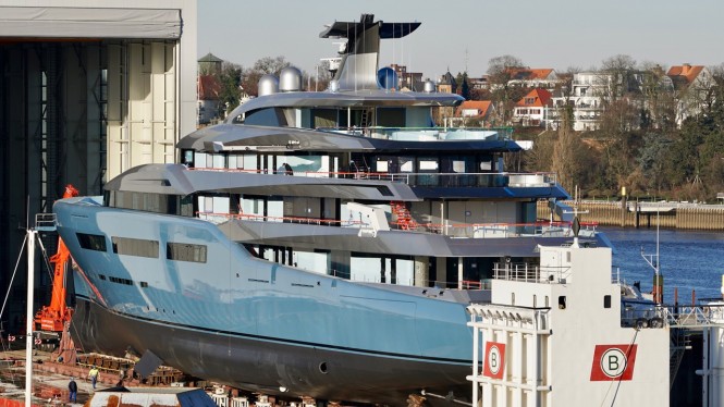 Abeking & Rasmussen to Launch 98m Superyacht AVIVA