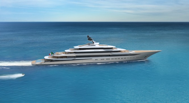 WATCH: 123m Superyacht Concept Private Bay