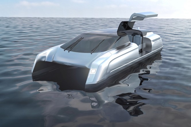 Futuristic Yacht Tender Concept by Kurt Strand