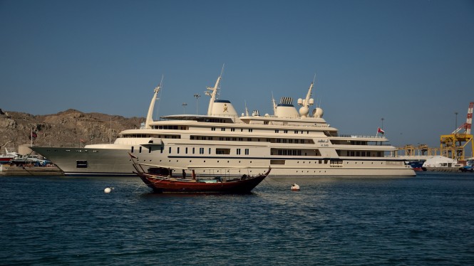 Mega Yacht “Al Said” in Oman