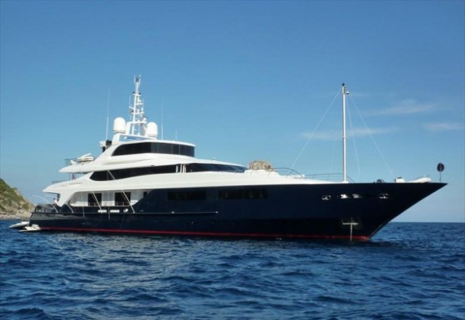 Stylish Baglietto Burkut for Charter in the Caribbean