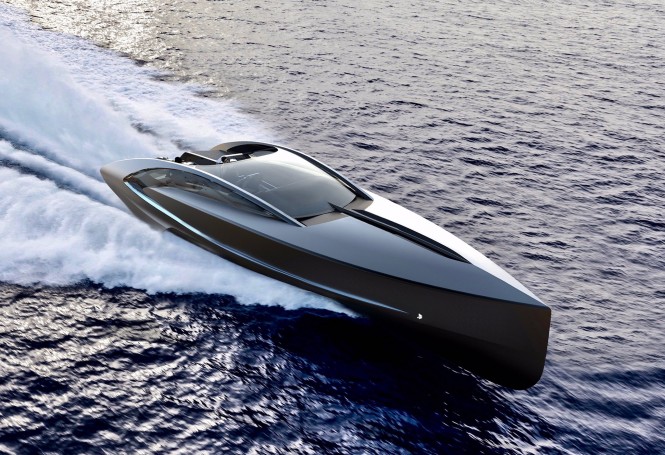 Extremely Powerful and Aggressive: Powerboat Design by Timur Bozca