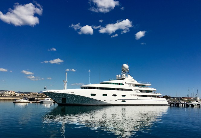 Superyacht Pegasus VIII in Gibraltar