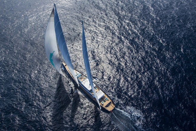 Sailing Yacht Aquijo. Photo by Stuart Pearce