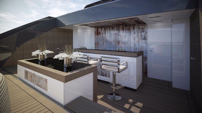 Aouda Sarp yacht and Hot Lab