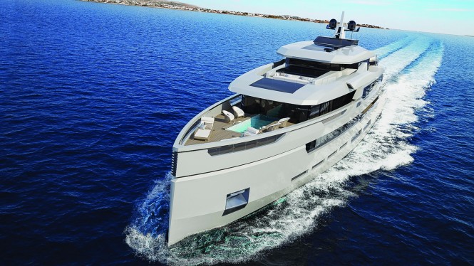 Sarp Yachts. Concept Aouda by Hot Lab. Photo courtesy of Sarp Yachts