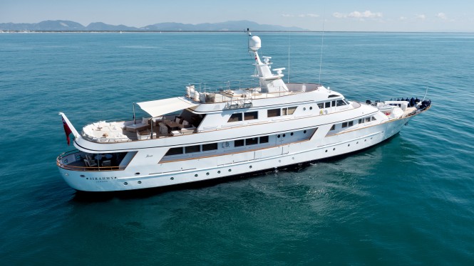 Charter the Eastern Mediterranean this summer aboard motor yacht Sirahmy