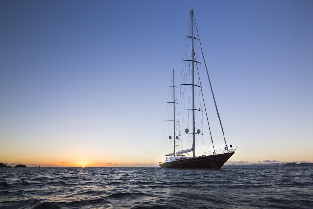 S/Y Panthalassa. Photo credit Alexis Andrews