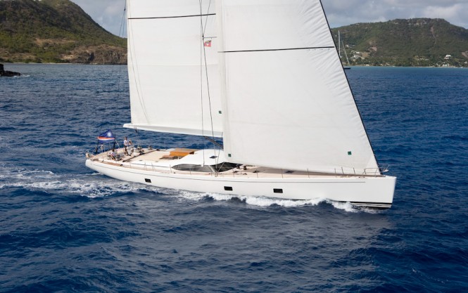Sailing yacht Rapture available for South Pacific charters this summer