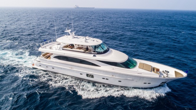 The New E98 motor yacht DO IT NOW is Launched by Horizon