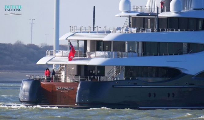 Superyacht Barbara. Photo by Dutch Yachting